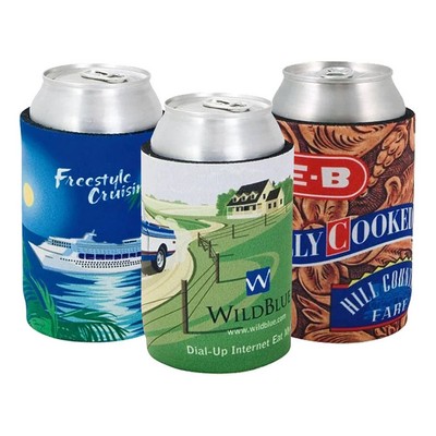 Classic Foam Stubby Cooler Full Colour