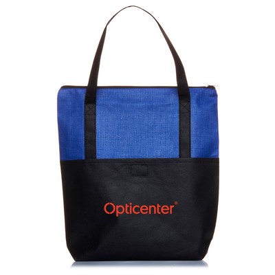 Crosshatch Tote Bag (B560_PB)