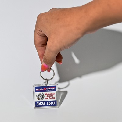 Square Acrylic Keychain (K220_PB)