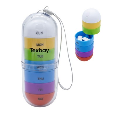 Rainbow Pill Tube (K491_PB)
