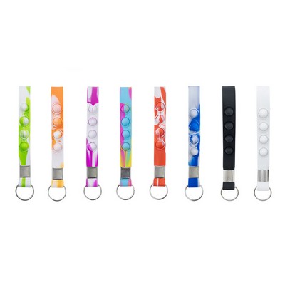 Popper Stress Reliever Key Chain (T517 _PB)