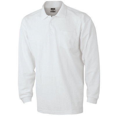 James & Nicholson Polo Pique Long-Sleeved