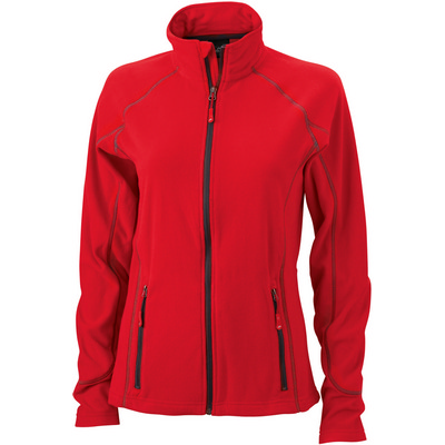 James & Nicholson Ladies Structure Fleece Jacket