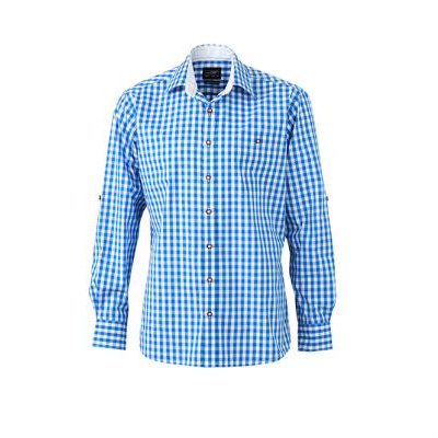 James & Nicholson Mens Traditional Shirt