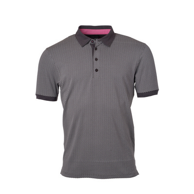 James & Nicholson Mens Printed Polo