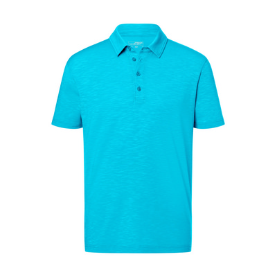 James & Nicholson Mens Slub Polo