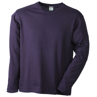 James & Nicholson Mens Long-Sleeved Medium