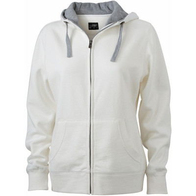 James & Nicholson  Ladies Lifestyle Zip-Hoody