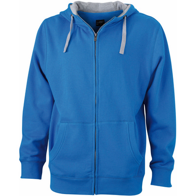 James & Nicholson  Mens Lifestyle Zip-Hoody