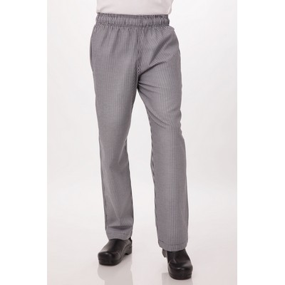 Essential Baggy Chef Pants- Small Check 