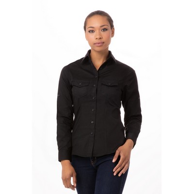 Pilot Shirt- Black -2XL