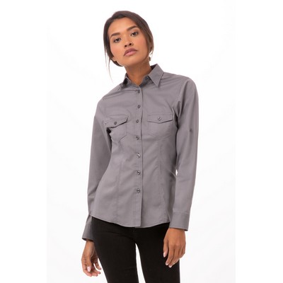 Pilot Shirt- Grey -2XL