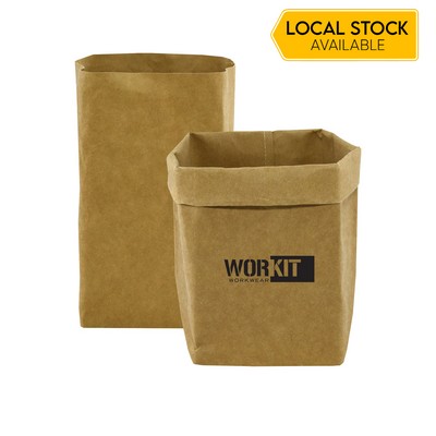 Sewo Kraft Paper Storage Bag Large