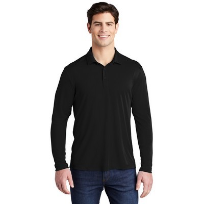 Sport-Tek Posi-UV Pro Long Sleeve Polo - 2XL