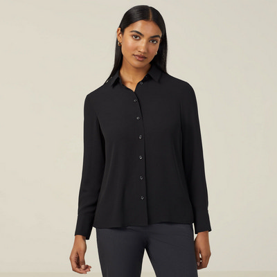 NNT Georgie Long Sleeve Unstructured Shirt