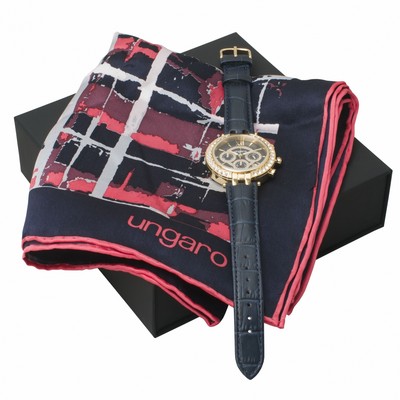 Set Ungaro (watch & silk scarf)