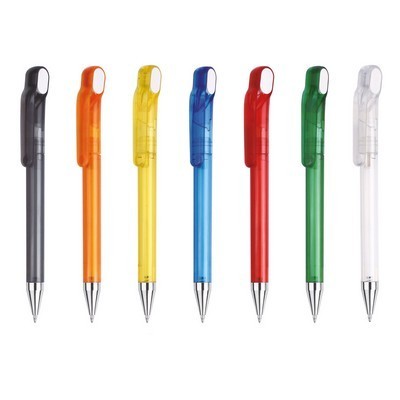 Pen plastic European design with twist action Jellybean 